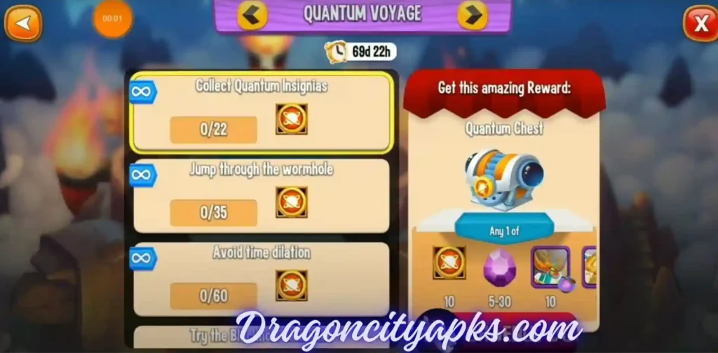 Dragon City MOD APK Quantum Voyage Event unlocked all dragons